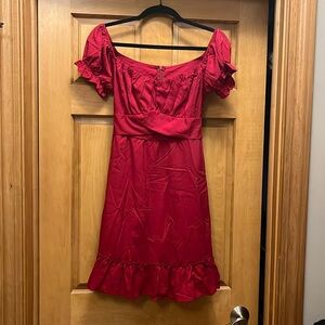 Brand new. Never worn flirty dress - stylish and comfortable.